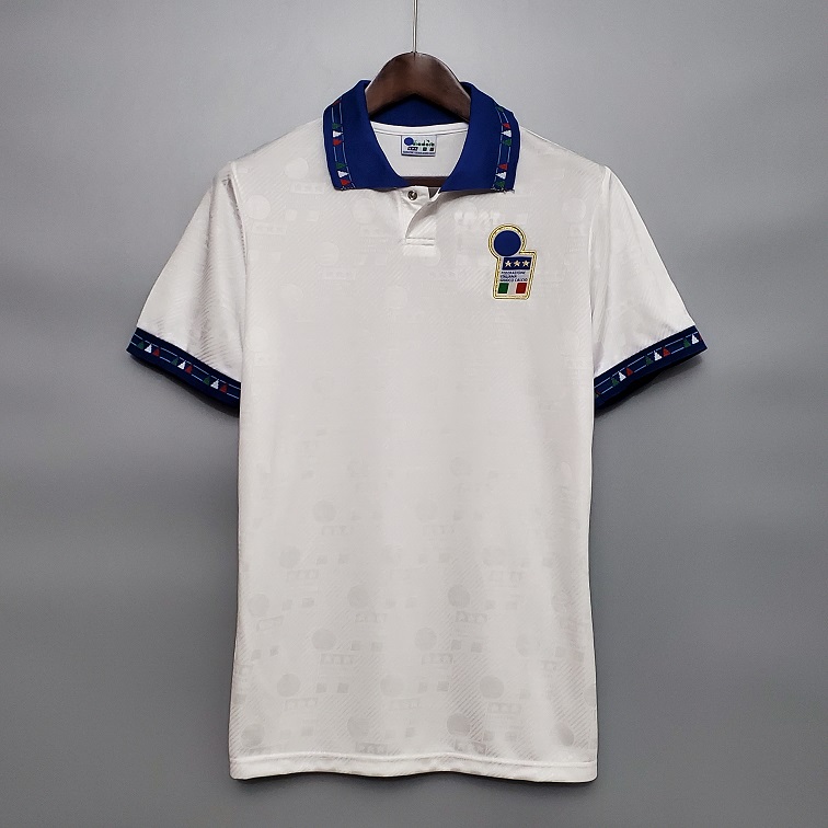 AAA Quality Italy 1994 World Cup Away Soccer Jersey